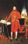 Jean Auguste Dominique Ingres, Napoleon Bonaparte in the Uniform of the First Consul (mk04)